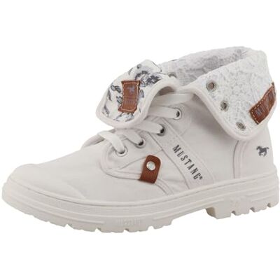 MUSTANG Bottines Femme 26M0742006, Pointure:41 EU, La Couleur:Blanc - Publicité MUSTANG Bottines Femme 26M0742006, Pointure:41 EU, La Couleur:Blanc - Publicité