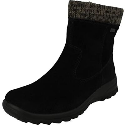 Rieker RiekerTEX Bottes d'hiver imperméables pour femme L7162 (noir, système de taille de chaussures britannique, adulte, femme, numérique, M, 6,5), Noir , 40 EU - Publicité Rieker RiekerTEX Bottes d'hiver imperméables pour femme L7162 (noir, système de taille de chaussures britannique, adulte, femme, numérique, M, 6,5), Noir , 40 EU - Publicité