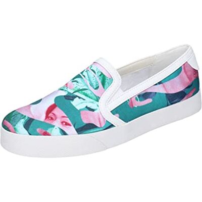 Geox Mocassins Chaussures Femmes Toile Vert, vert, 8 - Publicité Geox Mocassins Chaussures Femmes Toile Vert, vert, 8 - Publicité