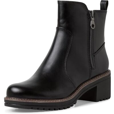 MARCO TOZZI Bottines tendance pour femme Fermeture éclair et slip 25430-43 Noir Taille 36 EU, Noir, 36 EU - Publicité MARCO TOZZI Bottines tendance pour femme Fermeture éclair et slip 25430-43 Noir Taille 36 EU, Noir, 36 EU - Publicité