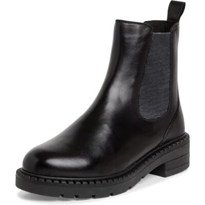 MARCO TOZZI Bottines zippées pour Femme Chelsea, Noir, 39 EU - Publicité MARCO TOZZI Bottines zippées pour Femme Chelsea, Noir, 39 EU - Publicité
