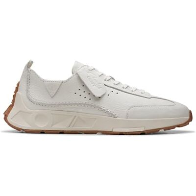 Clarks Baskets Blanches pour Homme Craft Speed à Lacets en Cuir 44 - Publicité Clarks Baskets Blanches pour Homme Craft Speed à Lacets en Cuir 44 - Publicité
