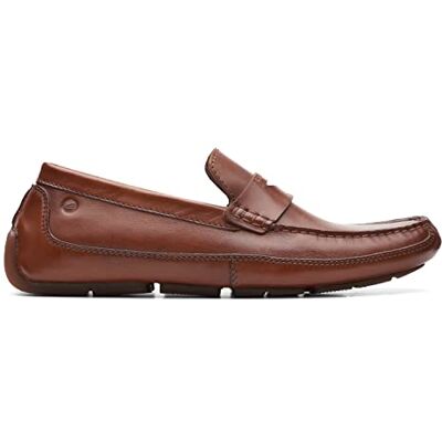 Clarks Mocassins Tendance pour Homme Style décontracté, Marron foncé Lea., 41.5 EU - Publicité Clarks Mocassins Tendance pour Homme Style décontracté, Marron foncé Lea., 41.5 EU - Publicité