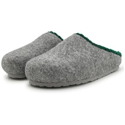 Pantoffelmann Chaussons sabots en feutre Gris 40 EU - Publicité Pantoffelmann Chaussons sabots en feutre Gris 40 EU - Publicité