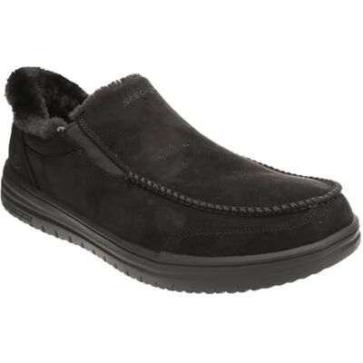 Skechers Homme Murette-Scofield Mocassin, Noir (Noir/Noir), 40 EU - Publicité Skechers Homme Murette-Scofield Mocassin, Noir (Noir/Noir), 40 EU - Publicité