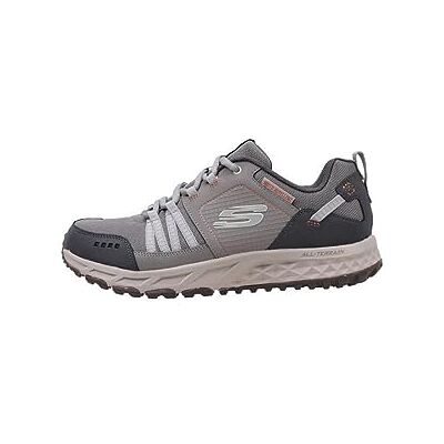 Skechers Homme Escape Plan Footwear, Tan Leather Mesh Charcoal Trim, 45 EU - Publicité Skechers Homme Escape Plan Footwear, Tan Leather Mesh Charcoal Trim, 45 EU - Publicité