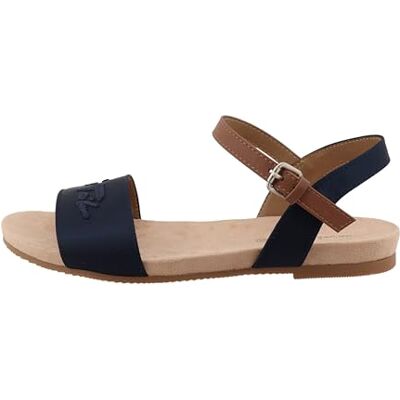 TOM TAILOR Femme Sandale, Bleu Marine, 37 EU - Publicité TOM TAILOR Femme Sandale, Bleu Marine, 37 EU - Publicité