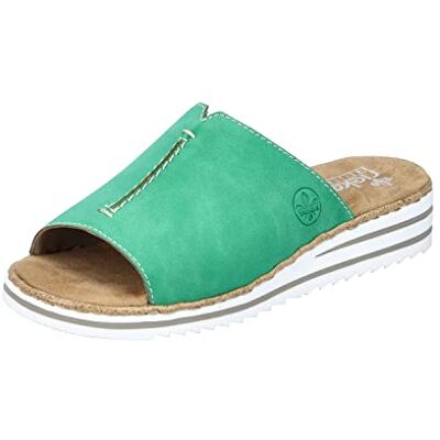 Rieker Mules V0673 pour femme, vert, 36 EU - Publicité Rieker Mules V0673 pour femme, vert, 36 EU - Publicité