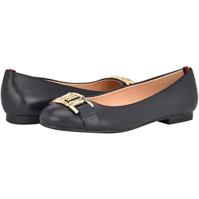 Tommy Hilfiger Ballerines Plates Gallyne pour Femme, Noir foncé, 35 EU - Publicité Tommy Hilfiger Ballerines Plates Gallyne pour Femme, Noir foncé, 35 EU - Publicité