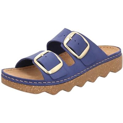 Rohde Mules Femme Alassio 6229, Pointure:41 EU, La Couleur:Bleu - Publicité Rohde Mules Femme Alassio 6229, Pointure:41 EU, La Couleur:Bleu - Publicité