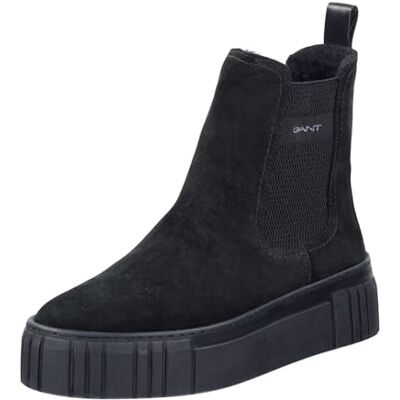 GANT Bottes Chelsea Snowmont pour femme, Noir, 39 EU - Publicité GANT Bottes Chelsea Snowmont pour femme, Noir, 39 EU - Publicité