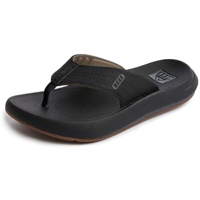 REEF Homme Swellsole Cruiser Tongues, Black/Grey, 42 EU - Publicité REEF Homme Swellsole Cruiser Tongues, Black/Grey, 42 EU - Publicité