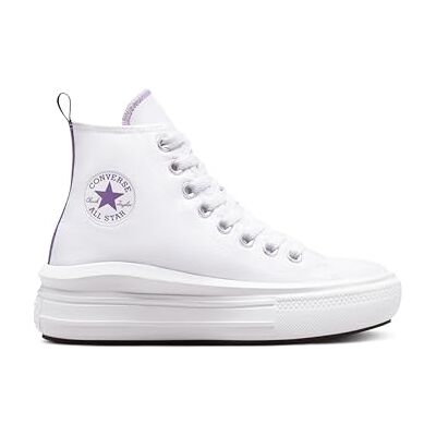 Converse Fille Shoes, Blanc Violet Pixel, 38 EU - Publicité Converse Fille Shoes, Blanc Violet Pixel, 38 EU - Publicité