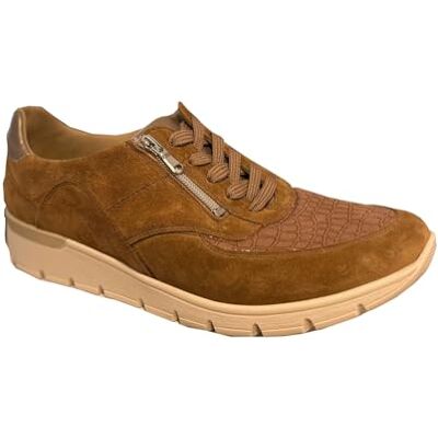 Waldläufer K-Ramona Chaussures basses pour femme, noyer Fango, 39.5 EU - Publicité Waldläufer K-Ramona Chaussures basses pour femme, noyer Fango, 39.5 EU - Publicité