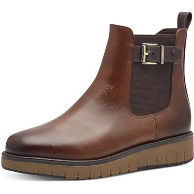 MARCO TOZZI Chelsea Chaussures pour Femme Bottine, Châtaigne, 42 EU - Publicité MARCO TOZZI Chelsea Chaussures pour Femme Bottine, Châtaigne, 42 EU - Publicité