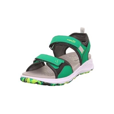 Superfit Criss Cross Sandale, Vert/Jaune 7000, 41 EU Large - Publicité Superfit Criss Cross Sandale, Vert/Jaune 7000, 41 EU Large - Publicité