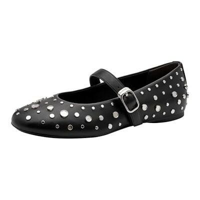 Tamaris Femme Ballerine avec bride plate noir 42 EU - Publicité Tamaris Femme Ballerine avec bride plate noir 42 EU - Publicité