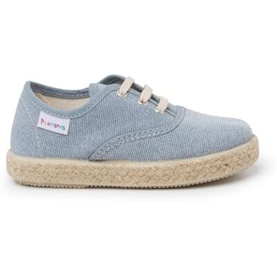 Pisamonas Baskets en Toile Lacets Semelle Espadrille Taille 31 Couleur Océan - Publicité Pisamonas Baskets en Toile Lacets Semelle Espadrille Taille 31 Couleur Océan - Publicité