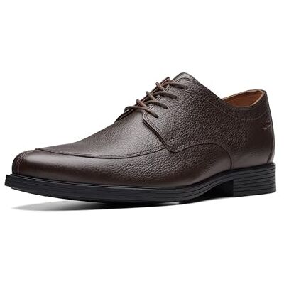 Clarks Whiddon Tablier Oxford pour Homme, Marron Fonc, 44 EU - Publicité Clarks Whiddon Tablier Oxford pour Homme, Marron Fonc, 44 EU - Publicité
