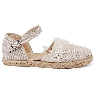Pisamonas Espadrilles Dentelle Cérémonie Taille 34 Couleur Beige - Publicité Pisamonas Espadrilles Dentelle Cérémonie Taille 34 Couleur Beige - Publicité