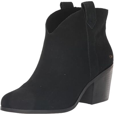 TOMS Bottines Constance pour femme, Daim noir noir, 41 EU - Publicité TOMS Bottines Constance pour femme, Daim noir noir, 41 EU - Publicité