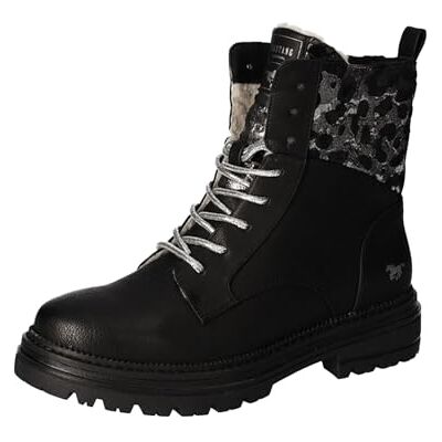 MUSTANG Bottines Femme 1404-605, Pointure:40 EU, La Couleur:Noir - Publicité MUSTANG Bottines Femme 1404-605, Pointure:40 EU, La Couleur:Noir - Publicité
