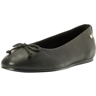 Tommy Hilfiger Ballerines Femme Essential Chic Ballerina Élégantes, Noir (Black), 36 - Publicité Tommy Hilfiger Ballerines Femme Essential Chic Ballerina Élégantes, Noir (Black), 36 - Publicité
