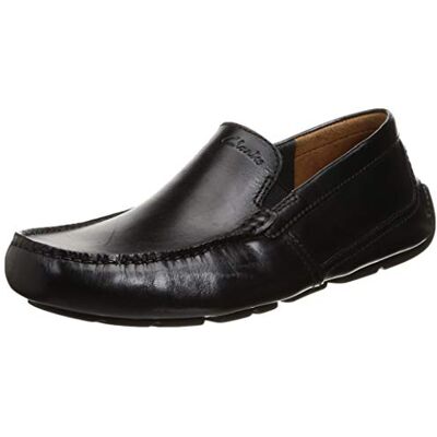 Clarks Homme Markman Plain, Cuir Noir, 47 EU - Publicité Clarks Homme Markman Plain, Cuir Noir, 47 EU - Publicité