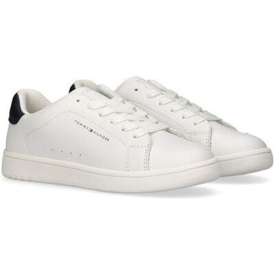 Tommy Hilfiger Mixte Enfant Jack, Blanc Bleu, 41 EU - Publicité Tommy Hilfiger Mixte Enfant Jack, Blanc Bleu, 41 EU - Publicité