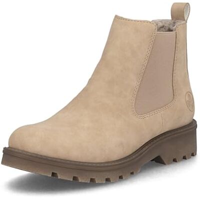 Rieker Bottines Chelsea 73250 pour femme, Beige 61, 43 EU - Publicité Rieker Bottines Chelsea 73250 pour femme, Beige 61, 43 EU - Publicité