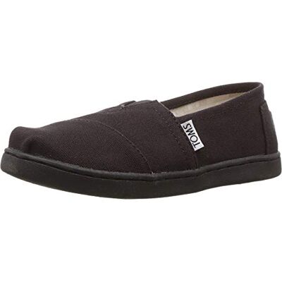 TOMS Mixte Enfant Alpargata Core Loafers-shoes, Noir, 36 EU - Publicité TOMS Mixte Enfant Alpargata Core Loafers-shoes, Noir, 36 EU - Publicité