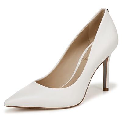 Sam Edelman Femme Hazel Pumps Escarpins, Blanc (Bright White Leather), 35 EU - Publicité Sam Edelman Femme Hazel Pumps Escarpins, Blanc (Bright White Leather), 35 EU - Publicité