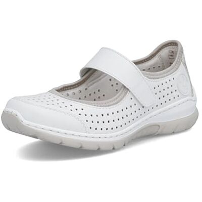 Rieker Sandales classiques pour femme 64870, Blanc 82, 36 EU - Publicité Rieker Sandales classiques pour femme 64870, Blanc 82, 36 EU - Publicité