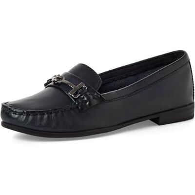 MARCO TOZZI Mocassin Femme Semelle Feel Me Souple Cuir Confortable, Bleu (Navy), 36 EU - Publicité MARCO TOZZI Mocassin Femme Semelle Feel Me Souple Cuir Confortable, Bleu (Navy), 36 EU - Publicité