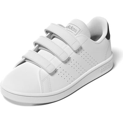 Adidas Advantage Court Lifestyle Baskets à scratch, coupe basse (pas pour le football), unisexe, enfants et adolescents, 28 EU - Publicité Adidas Advantage Court Lifestyle Baskets à scratch, coupe basse (pas pour le football), unisexe, enfants et adolescents, 28 EU - Publicité