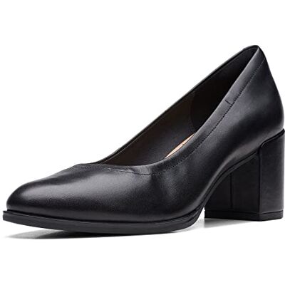 Clarks Freva55 Court Black Leather 35 - Publicité Clarks Freva55 Court Black Leather 35 - Publicité