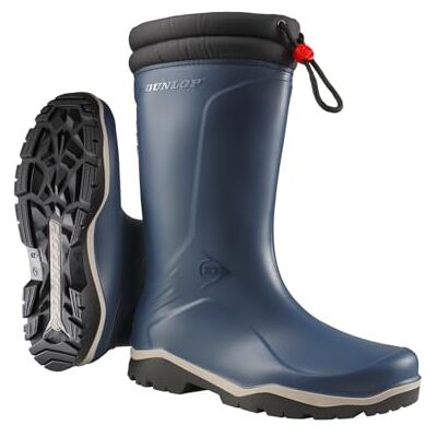 Dunlop Boots Bottes d'hiver thermiques Blizzard en caoutchouc pour homme et femme, Marine, 42 EU - Publicité Dunlop Boots Bottes d'hiver thermiques Blizzard en caoutchouc pour homme et femme, Marine, 42 EU - Publicité