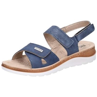 Rohde Sandales Femme Baviera 1307, Pointure:41 EU, La Couleur:Bleu - Publicité Rohde Sandales Femme Baviera 1307, Pointure:41 EU, La Couleur:Bleu - Publicité