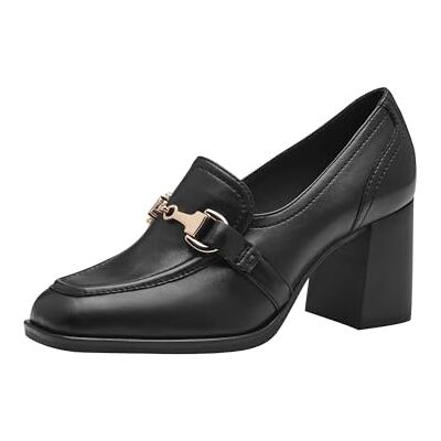 Tamaris Talon Bloc Trotteur pour Femme, Noir Mat, 36 EU - Publicité Tamaris Talon Bloc Trotteur pour Femme, Noir Mat, 36 EU - Publicité