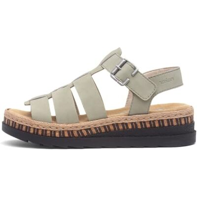 Rieker Sandales anti-stress Sage pour femme, Vert, 41 EU - Publicité Rieker Sandales anti-stress Sage pour femme, Vert, 41 EU - Publicité