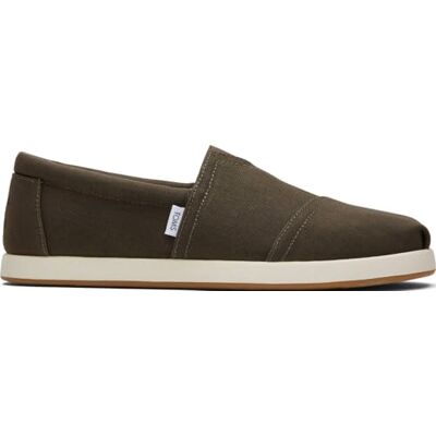 TOMS Alp FwdMocassins Plats pour Homme, Canteen Toile cirée en Coton recyclé, 39 EU - Publicité TOMS Alp FwdMocassins Plats pour Homme, Canteen Toile cirée en Coton recyclé, 39 EU - Publicité