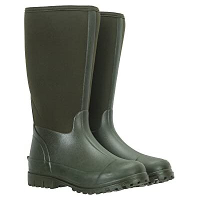 Mountain Warehouse Mucker Bottes Hautes en néoprène pour Femme Bottes de Pluie faciles à Nettoyer, résistantes à l'eau avec Crampons Profonds Idéal pour l'extérieur Kaki 37 - Publicité Mountain Warehouse Mucker Bottes Hautes en néoprène pour Femme Bottes de Pluie faciles à Nettoyer, résistantes à l'eau avec Crampons Profonds Idéal pour l'extérieur Kaki 37 - Publicité