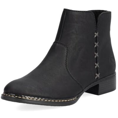 Rieker Bottines pour femme 73475, Noir 00., 36 EU - Publicité Rieker Bottines pour femme 73475, Noir 00., 36 EU - Publicité