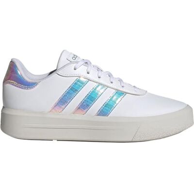 Adidas Femme Court Platform Shoes, Cloud White/Almost Pink/Crystal White, 40 EU - Publicité Adidas Femme Court Platform Shoes, Cloud White/Almost Pink/Crystal White, 40 EU - Publicité