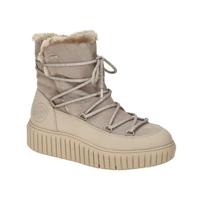 s.Oliver Bottines en Dentelle pour Femme Botte de Neige, Taupe, 41 EU - Publicité s.Oliver Bottines en Dentelle pour Femme Botte de Neige, Taupe, 41 EU - Publicité