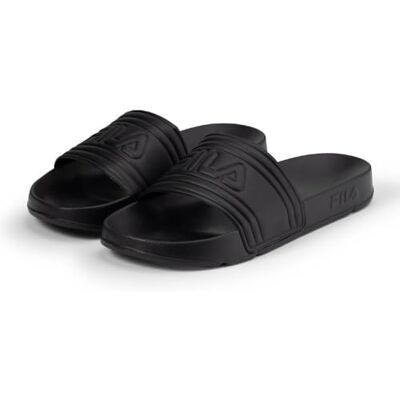 Fila MORRO BAY slipper, Sandale à glissière, Black-Black, - Publicité Fila MORRO BAY slipper, Sandale à glissière, Black-Black, - Publicité