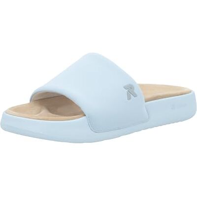 Rieker Femme W3250 Claquettes, Bleu, 42 EU - Publicité Rieker Femme W3250 Claquettes, Bleu, 42 EU - Publicité