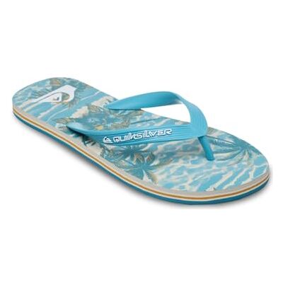 Quiksilver Molokai Art Tongs Homme 44 Bleu - Publicité Quiksilver Molokai Art Tongs Homme 44 Bleu - Publicité