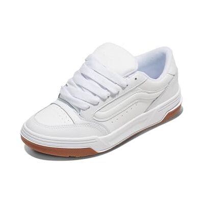 Vans Chaussures Hylane unisexes pour adulte, Blanc/gomme, 8.5 Women/7 Men - Publicité Vans Chaussures Hylane unisexes pour adulte, Blanc/gomme, 8.5 Women/7 Men - Publicité