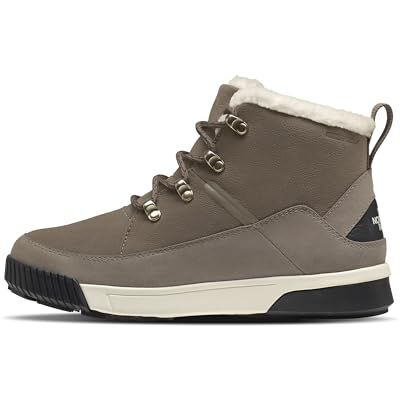 The North Face Women's Sierra Mid Lace Wp Ankle Boot, Cavern Grey White Dune, 37.5 EU - Publicité The North Face Women's Sierra Mid Lace Wp Ankle Boot, Cavern Grey White Dune, 37.5 EU - Publicité